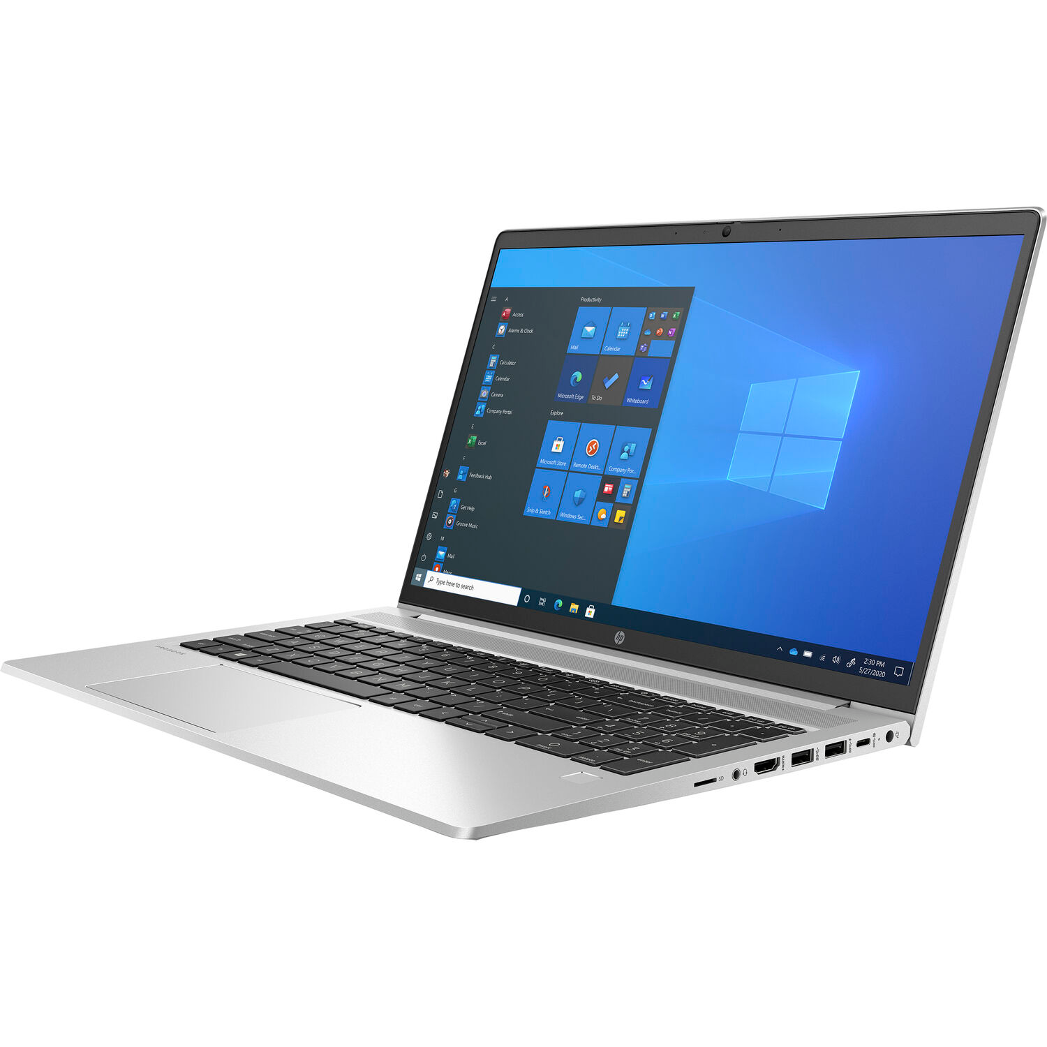 HP Laptop ProBook 450 G8 28K94UT#ABA Intel Core i7 11th Gen 1165G7 (2.80 GHz) 8 GB Memory 256 GB SSD Intel Iris Xe Graphics 15.6in Windows 10 Pro 64-bit